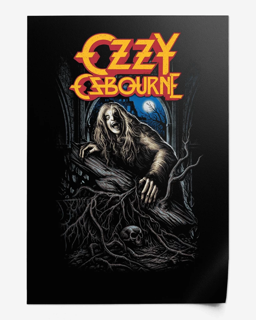 Print Ozzy Osbourne Lobo