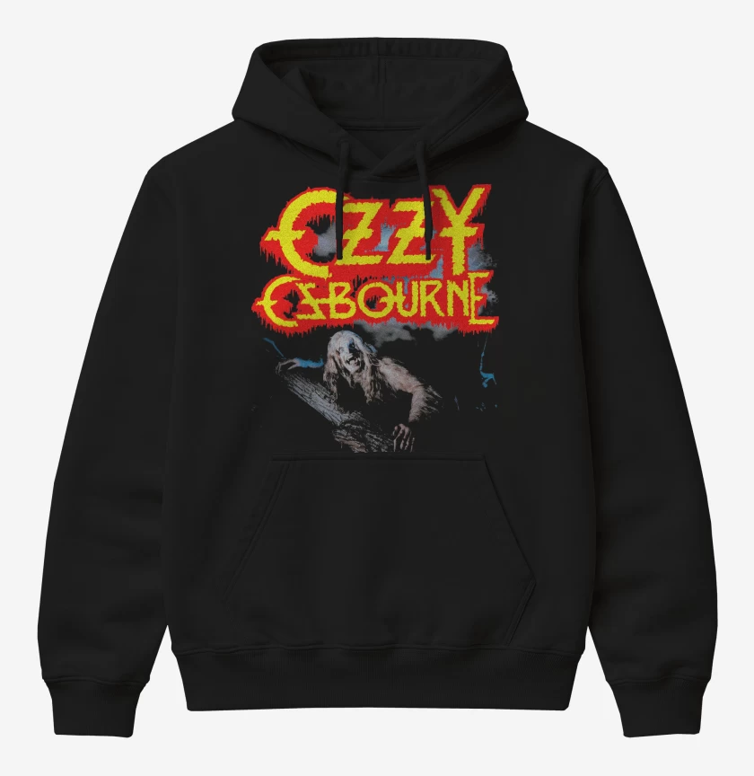 Poleron Canguro básico Ozzy Osbourne Bark At The Moon