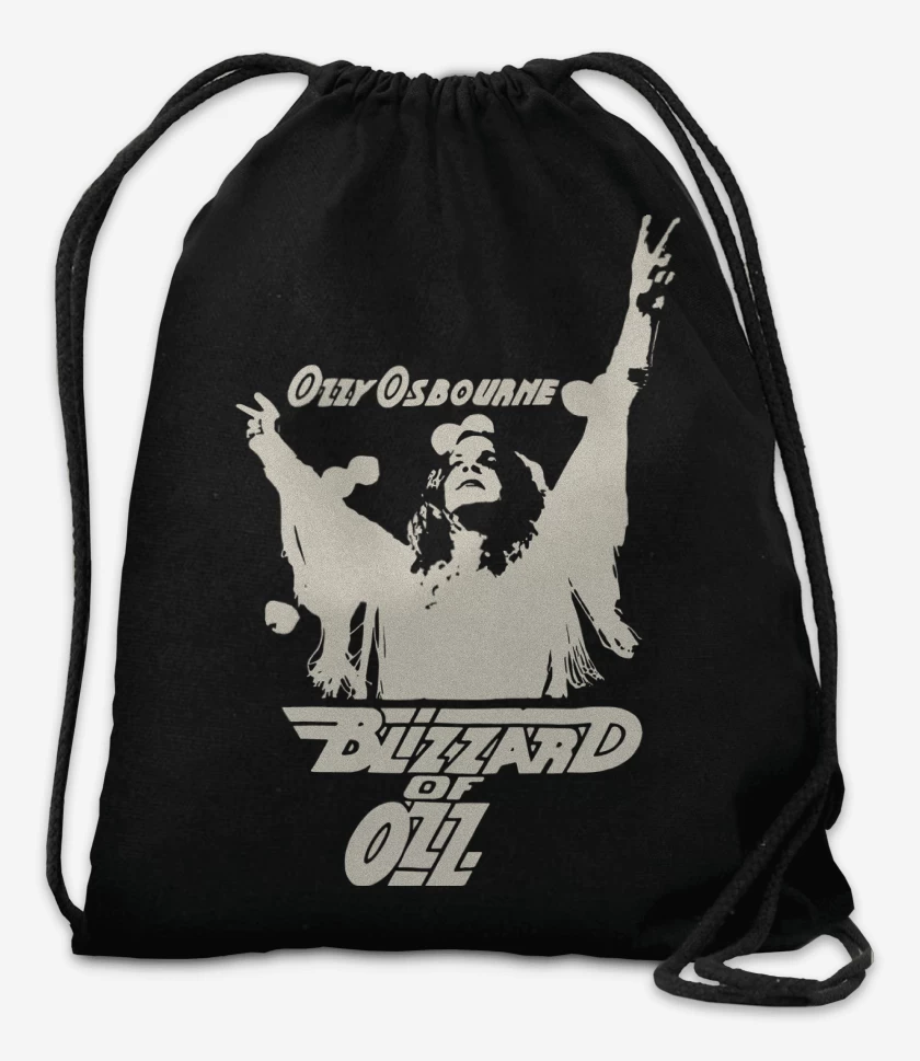 Mochila Negro de Ozzy Osbourne Blizz