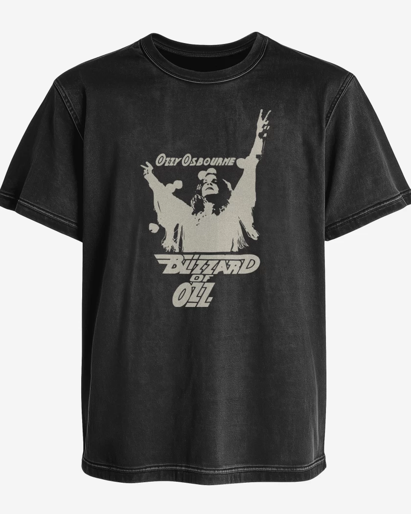 Polera desgastada Ozzy Osbourne Blizz