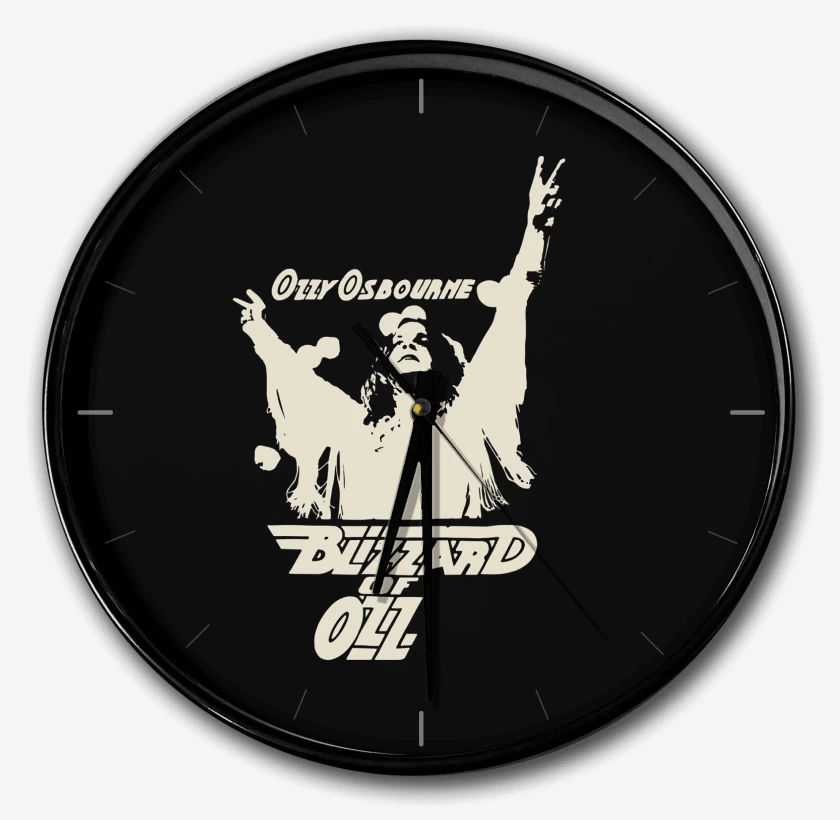 Reloj Negro de Ozzy Osbourne Blizz