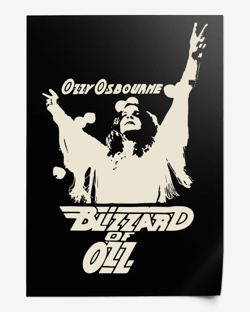 Print Ozzy Osbourne Blizz