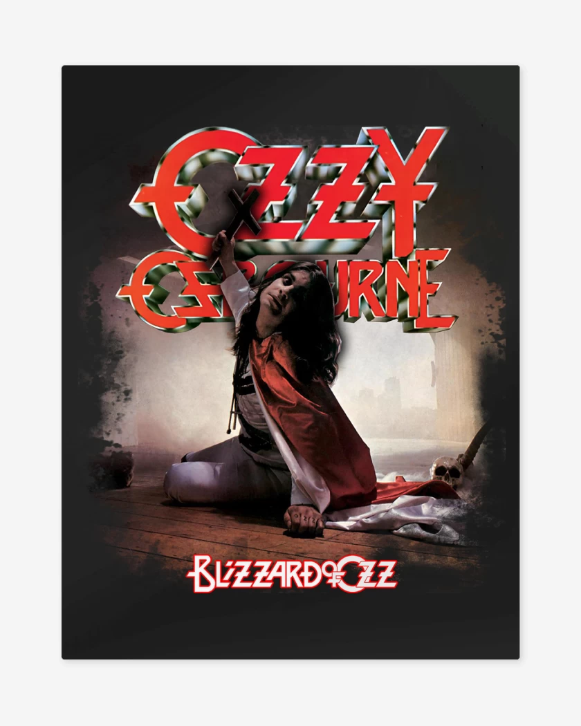 Print metalico Ozzy Osbourne Blizzard of Ozz
