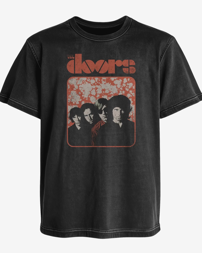Polera desgastada The Doors Band