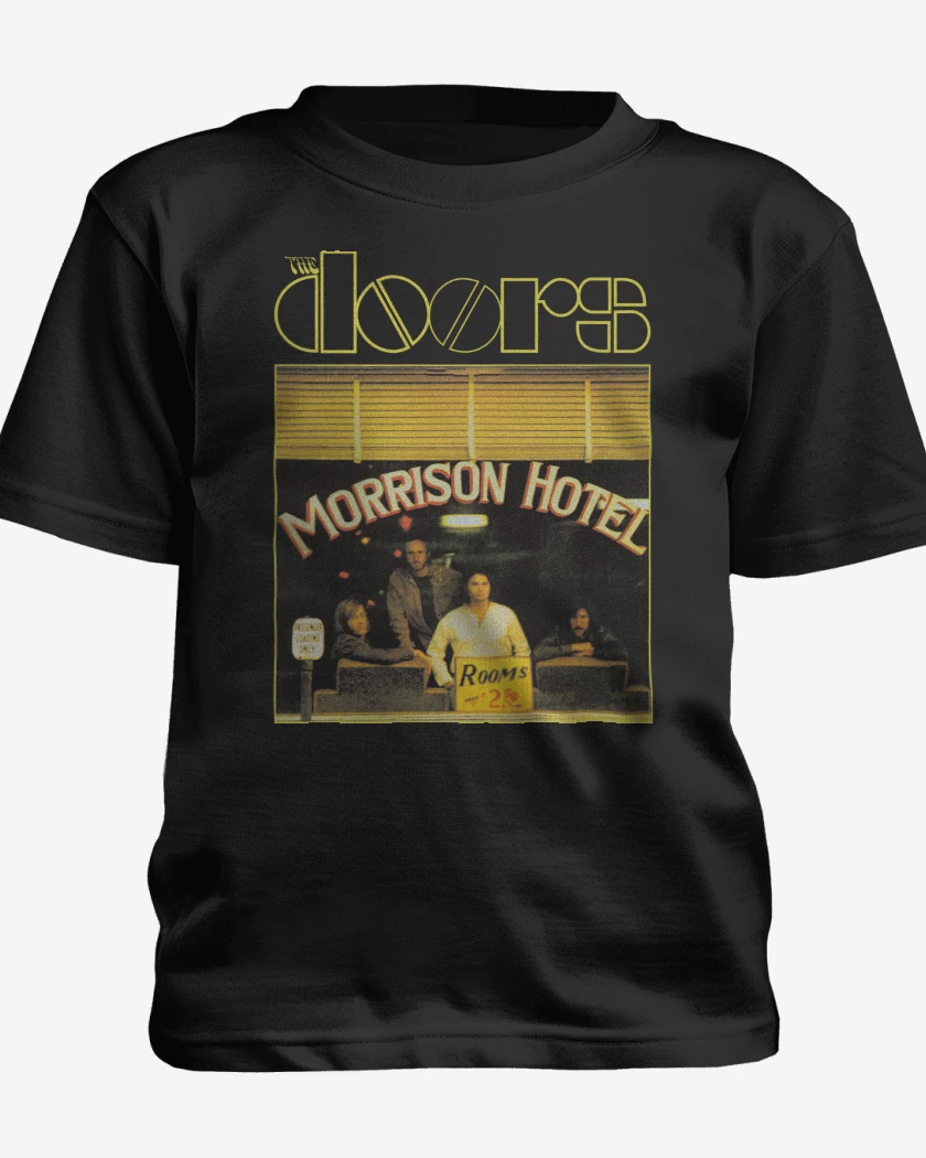 Polera de niño Negro de The Doors Morrison Hotel