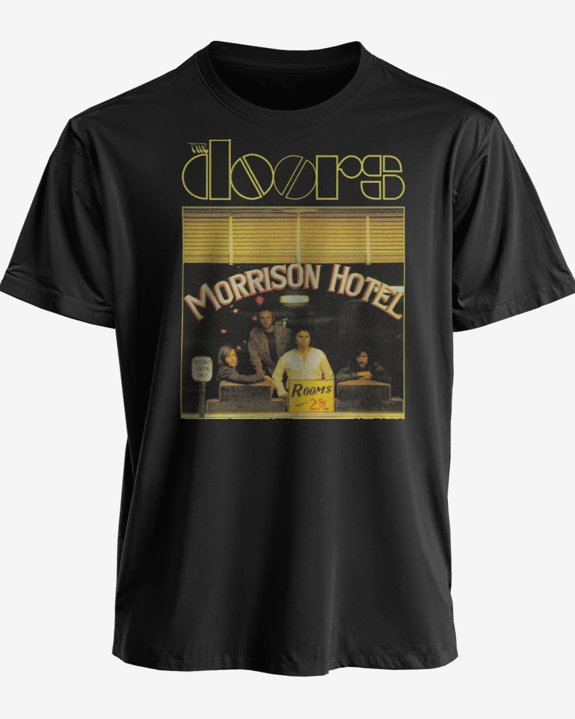 Polera premium Negro de The Doors Morrison Hotel