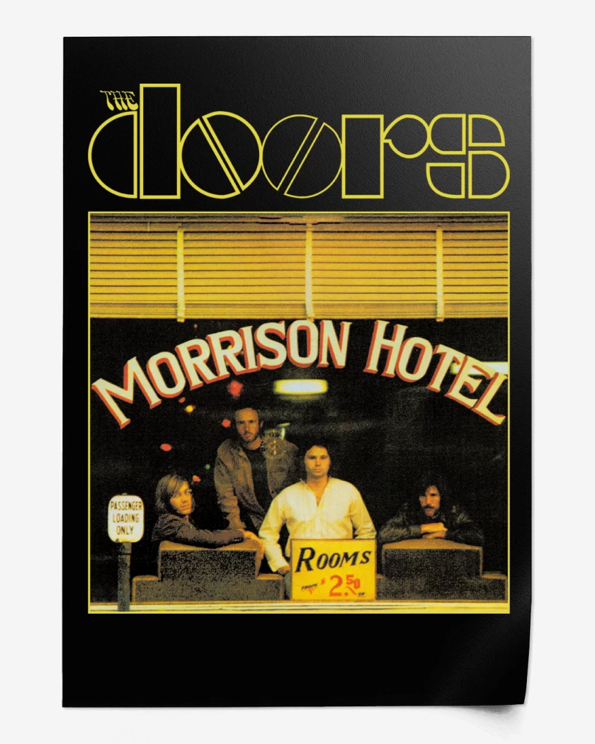 Print The Doors Morrison Hotel