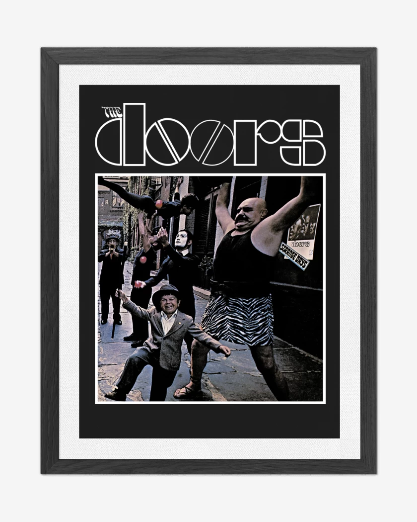 Cuadro decorativo Negro de The Doors Strange Days