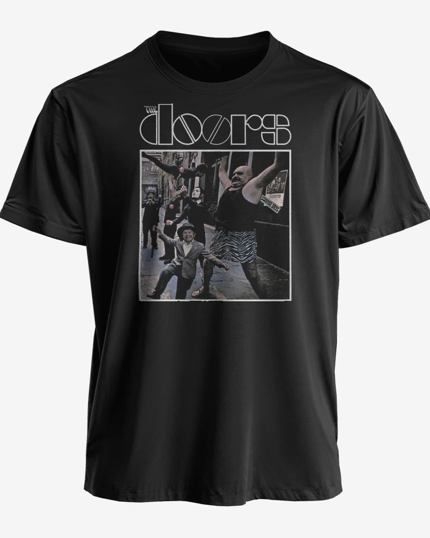 Polera premium Negro de The Doors Strange Days