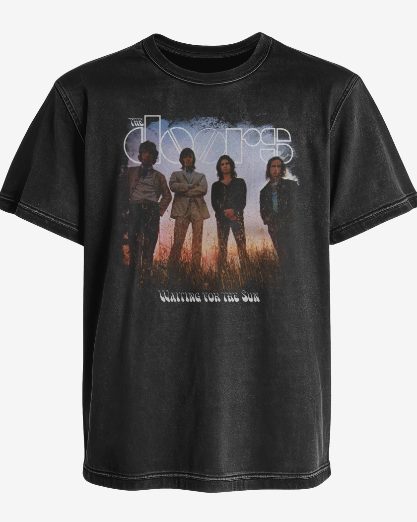 Polera desgastada The Doors Waiting for the Sun