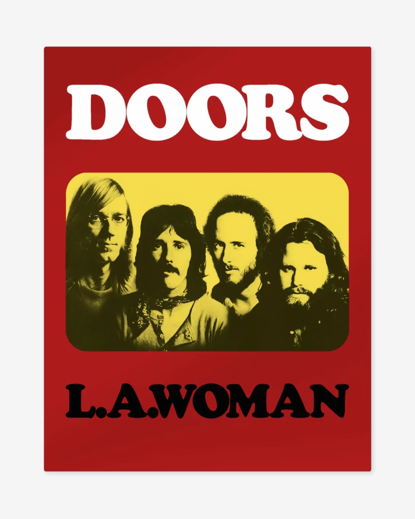 Print metalico The Door LA Woman