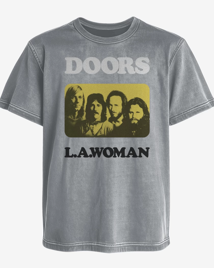 Polera desgastada The Door LA Woman