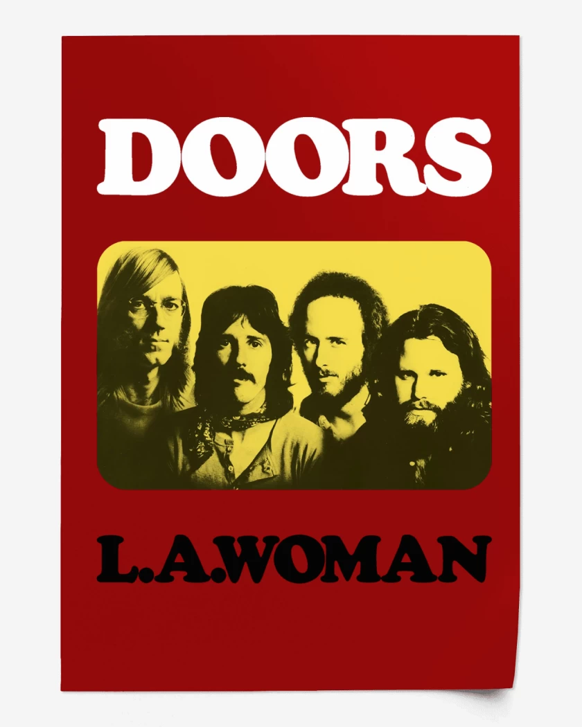 Print The Door LA Woman