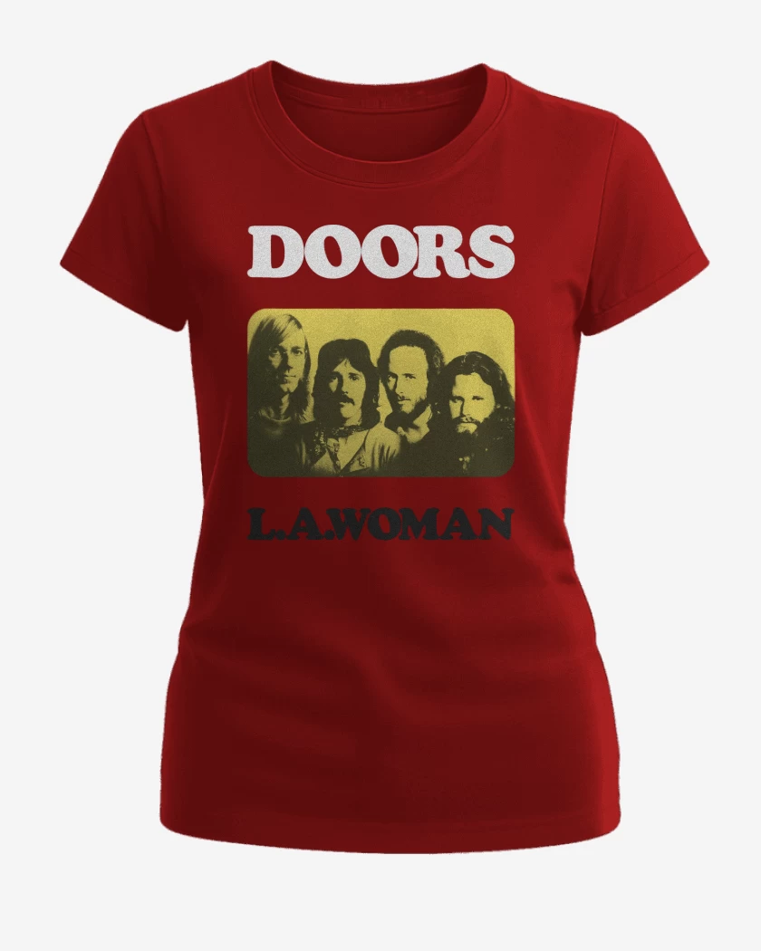 Polera de Mujer Rojo de The Door LA Woman