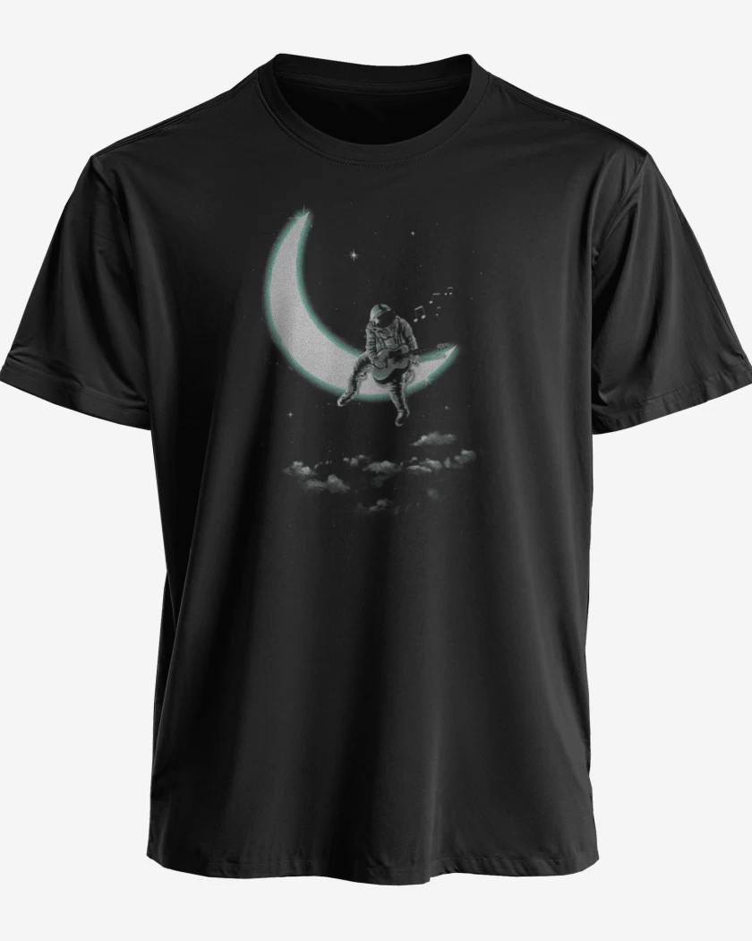 Polera Negro de Astronauta 3