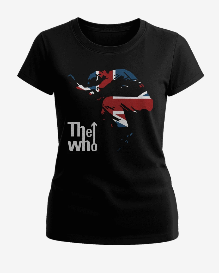 Polera de Mujer Negro de The Who 2