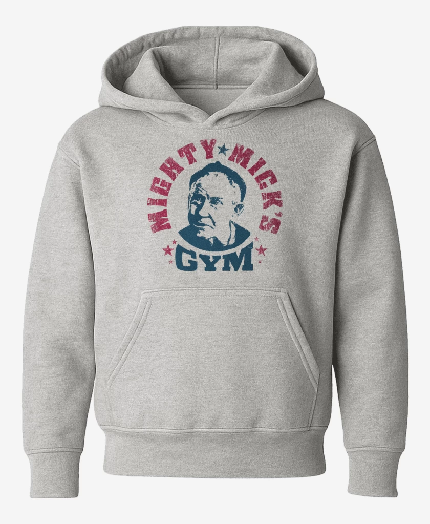 Poleron de niño Gris Melange de Mighty Micks GYM