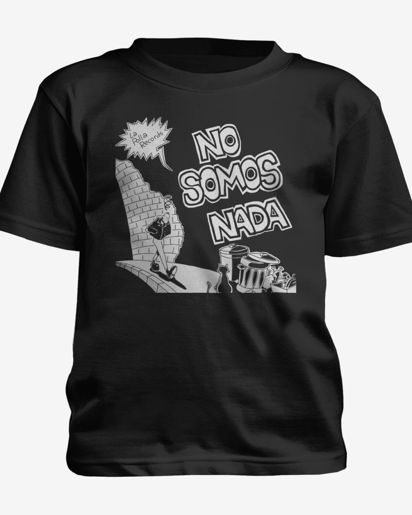 Polera de niño Negro de No somos nada