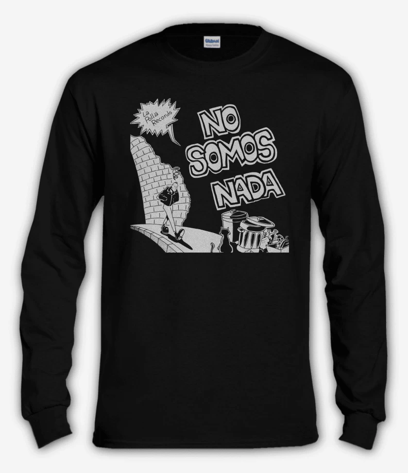 Polera manga larga Negro de No somos nada