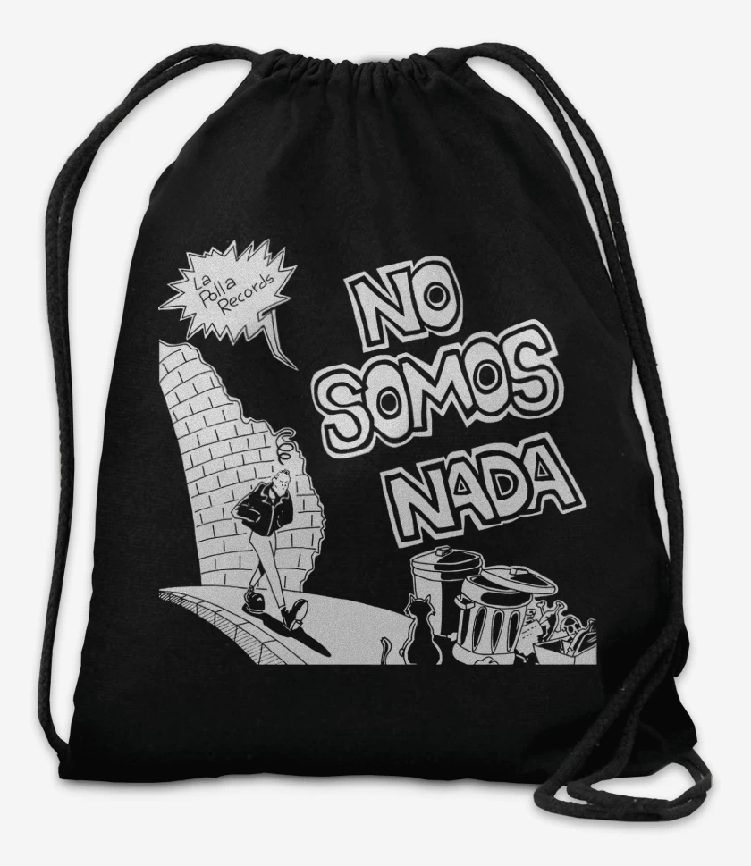 Mochila Negro de No somos nada