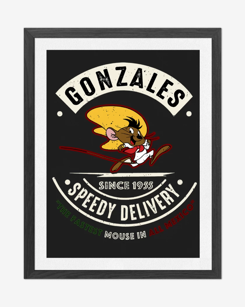 Cuadro decorativo Speedy Gonzales