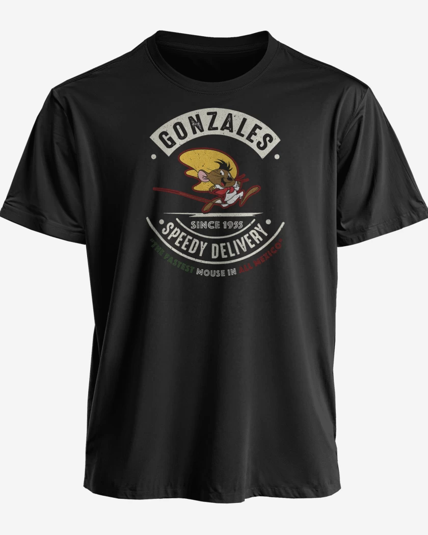 Polera premium Negro de Speedy Gonzales