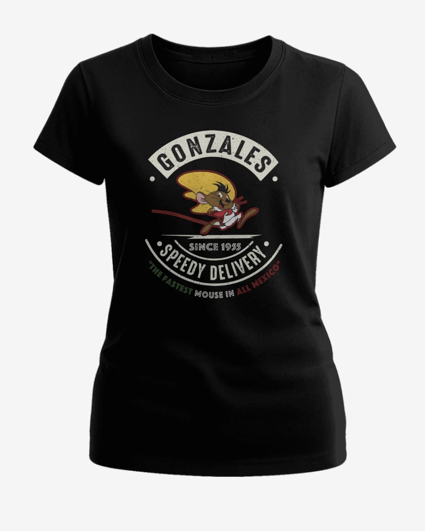 Polera de Mujer Negro de Speedy Gonzales
