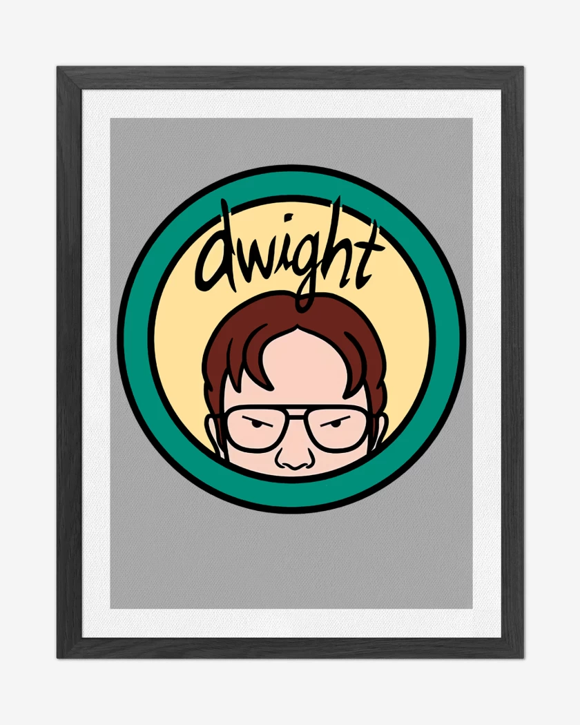 Cuadro decorativo Gris Melange de Dwight 