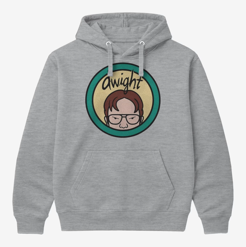 Polerón Canguro Gris Melange de Dwight 