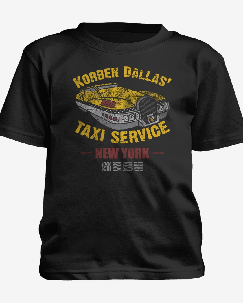 Polera de niño Negro de Korben Dallas Taxi
