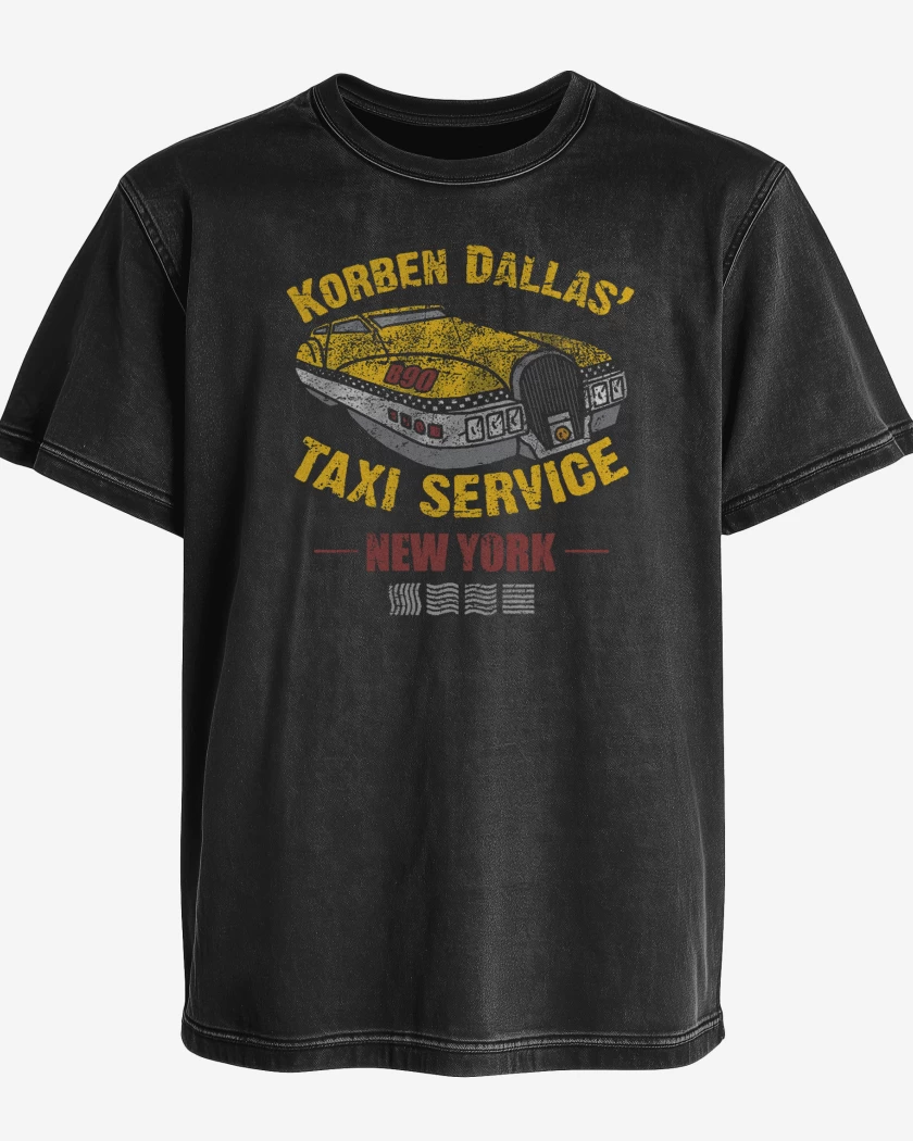 Polera desgastada Korben Dallas Taxi