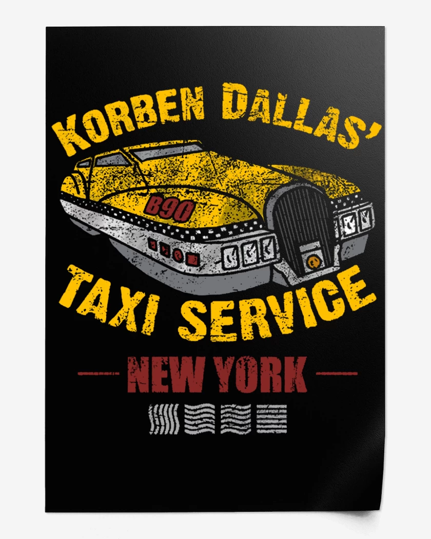 Print Korben Dallas Taxi