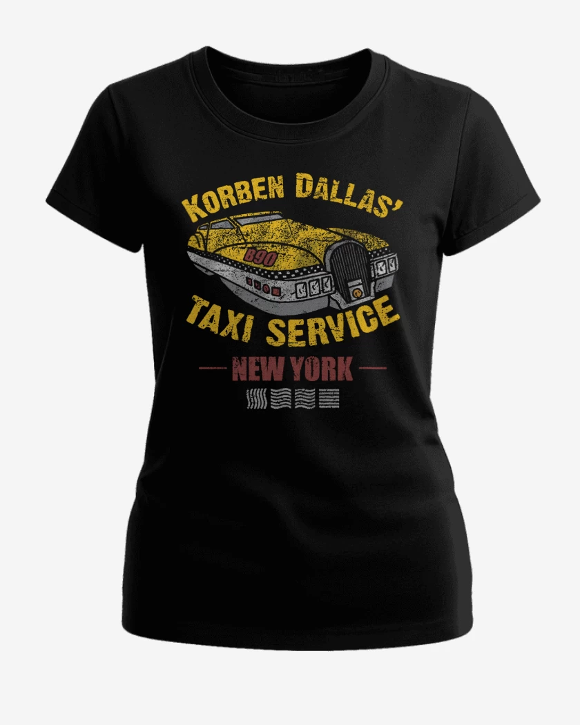 Polera de Mujer Negro de Korben Dallas Taxi