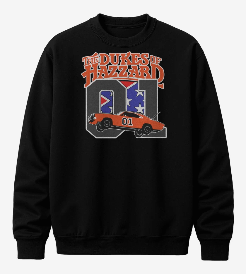Poleron polo Negro de The dukes of Hazard 01