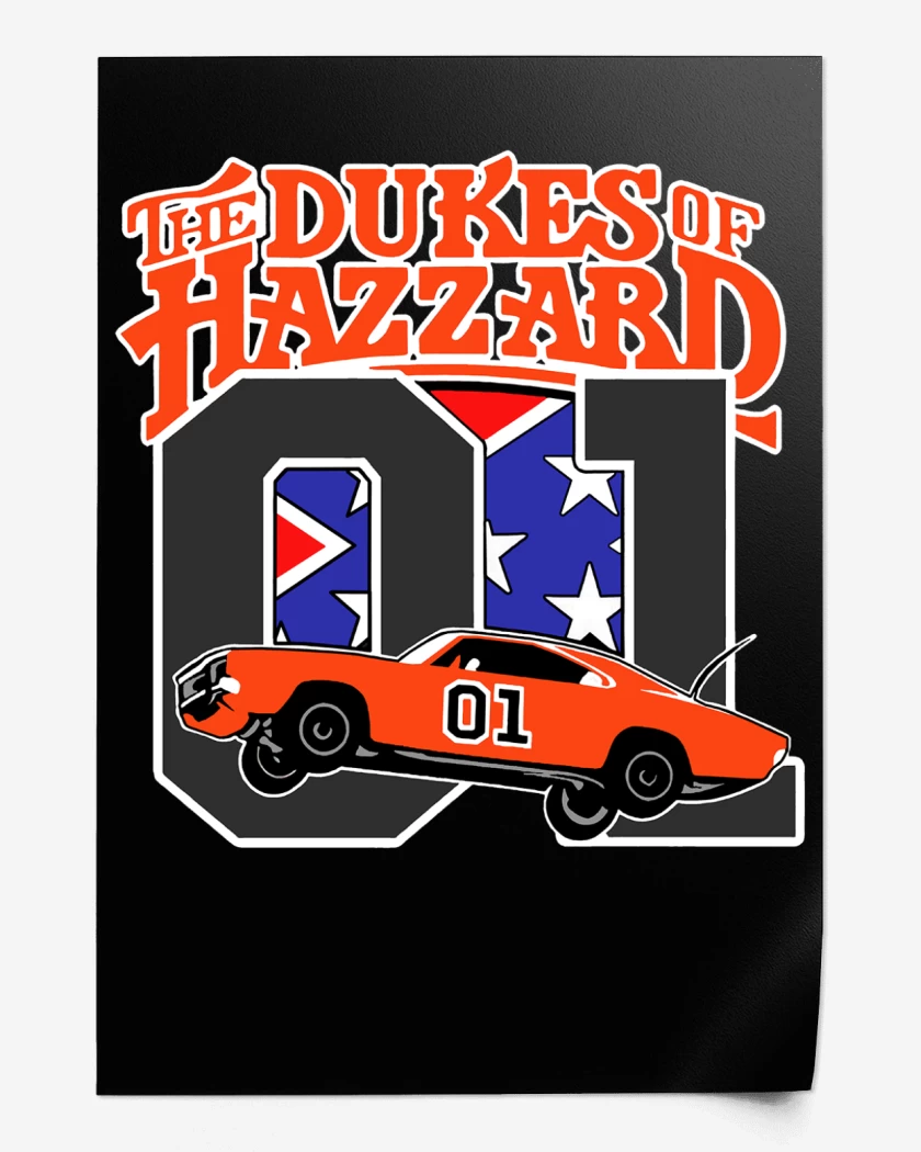 Print The dukes of Hazard 01