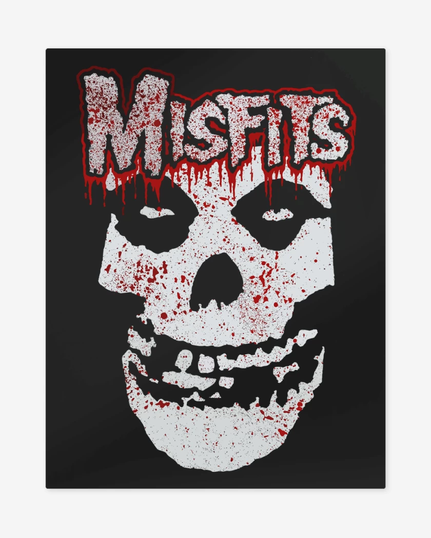 Print metalico Misfits Bloody Crimson Ghost