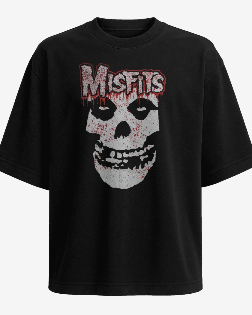 Polera Oversize Misfits Bloody Crimson Ghost