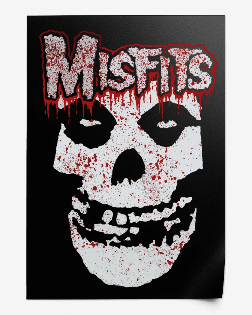 Print Misfits Bloody Crimson Ghost