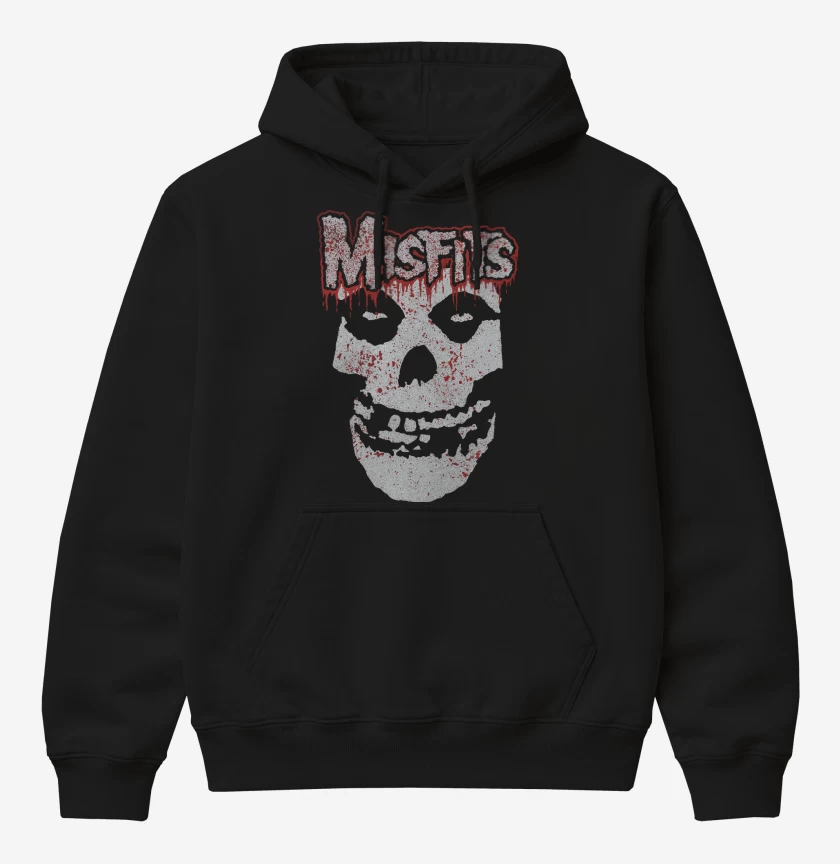 Poleron Canguro básico Misfits Bloody Crimson Ghost