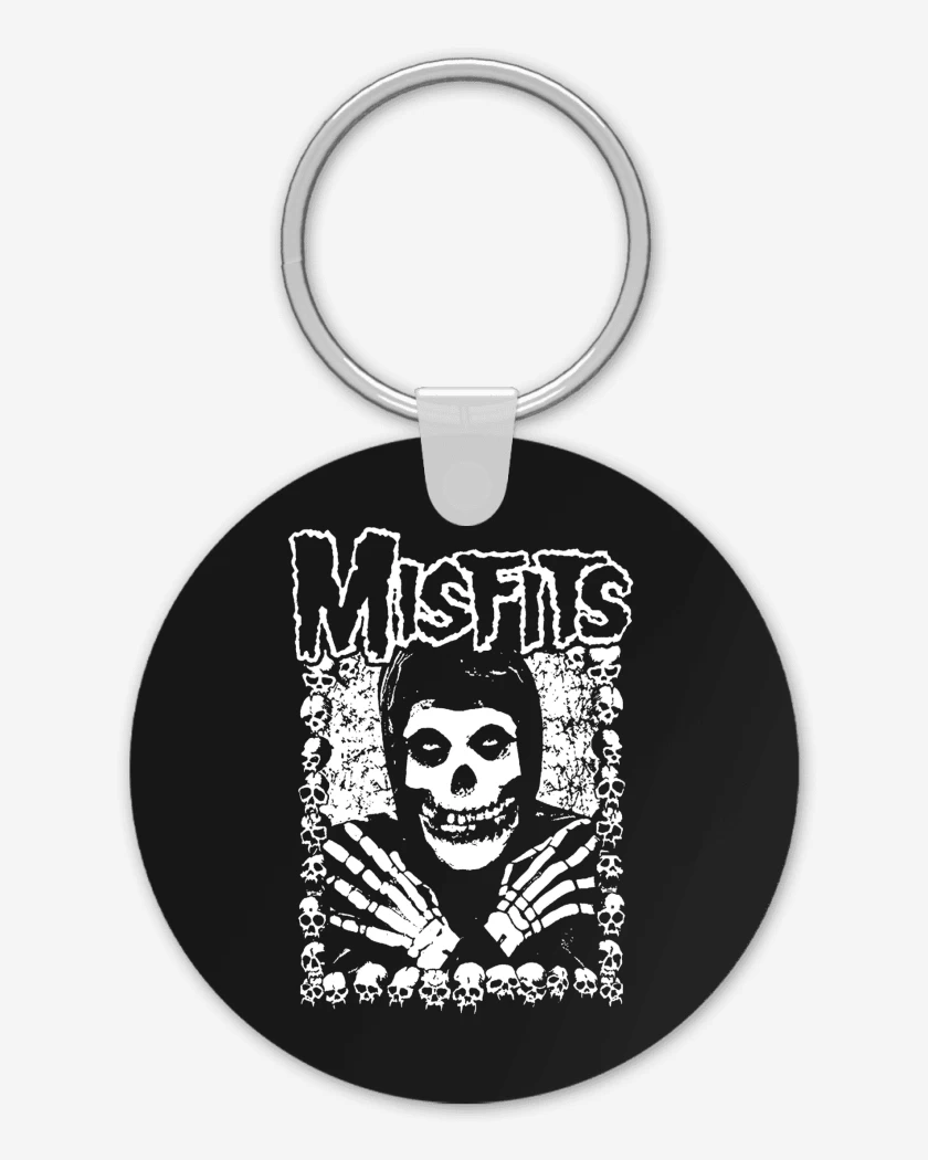 Llavero Misfits Crimson Skulls