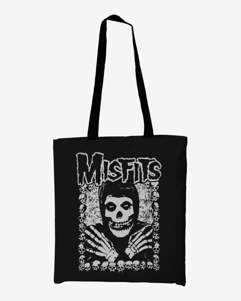 Totebag Misfits Crimson Skulls