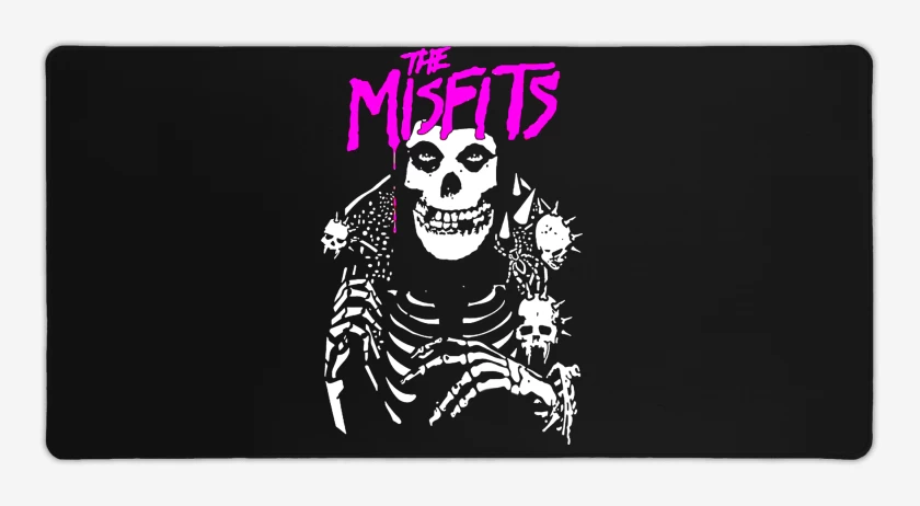 Mouse pad Gamer Misfits Crimson Punk