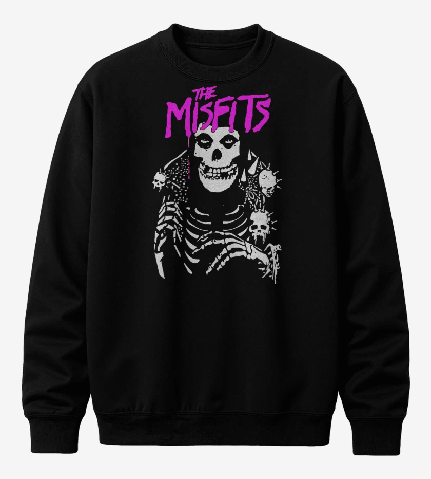 Poleron polo Misfits Crimson Punk