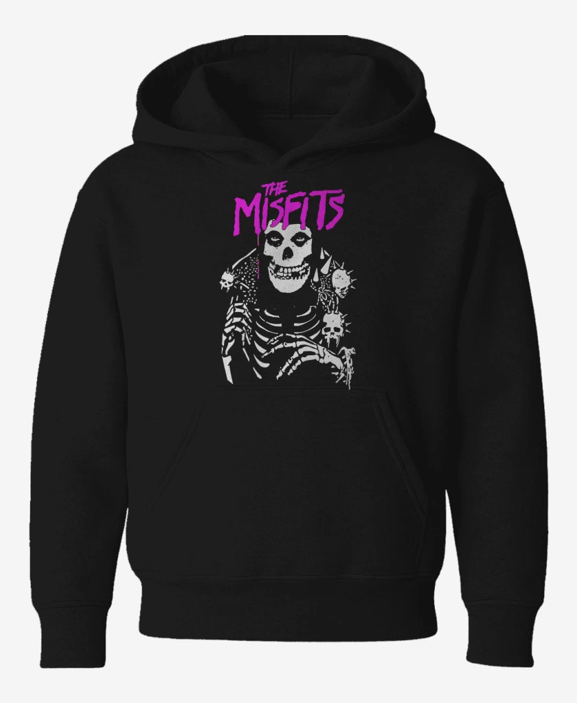 Poleron de niño Negro de Misfits Crimson Punk