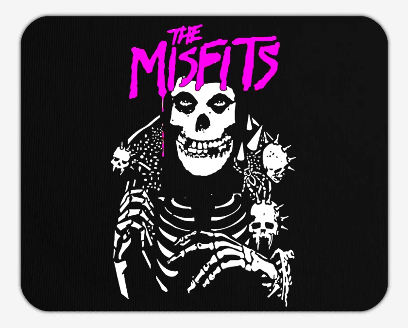 Mousepad Misfits Crimson Punk