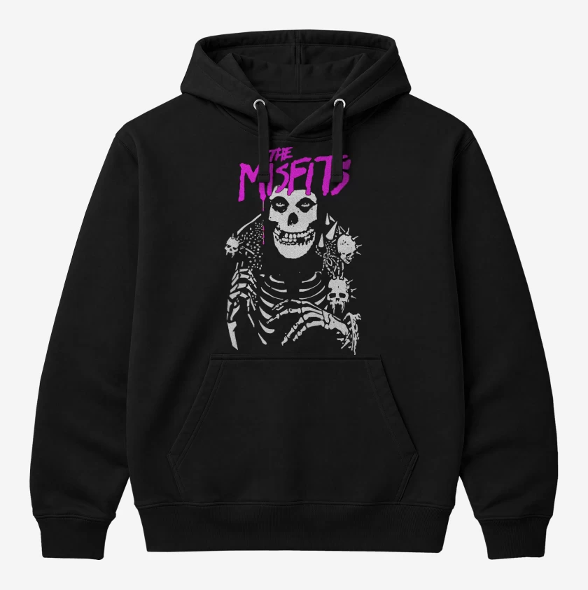 Polerón Canguro Misfits Crimson Punk
