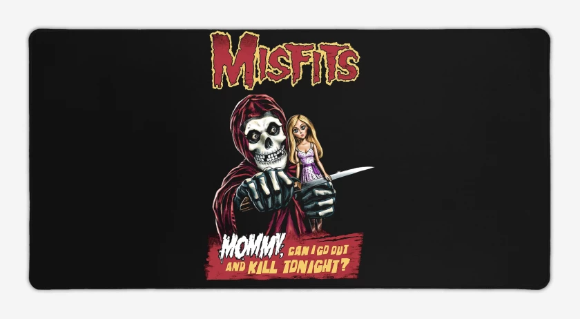 Mouse pad Gamer Misfits Doll