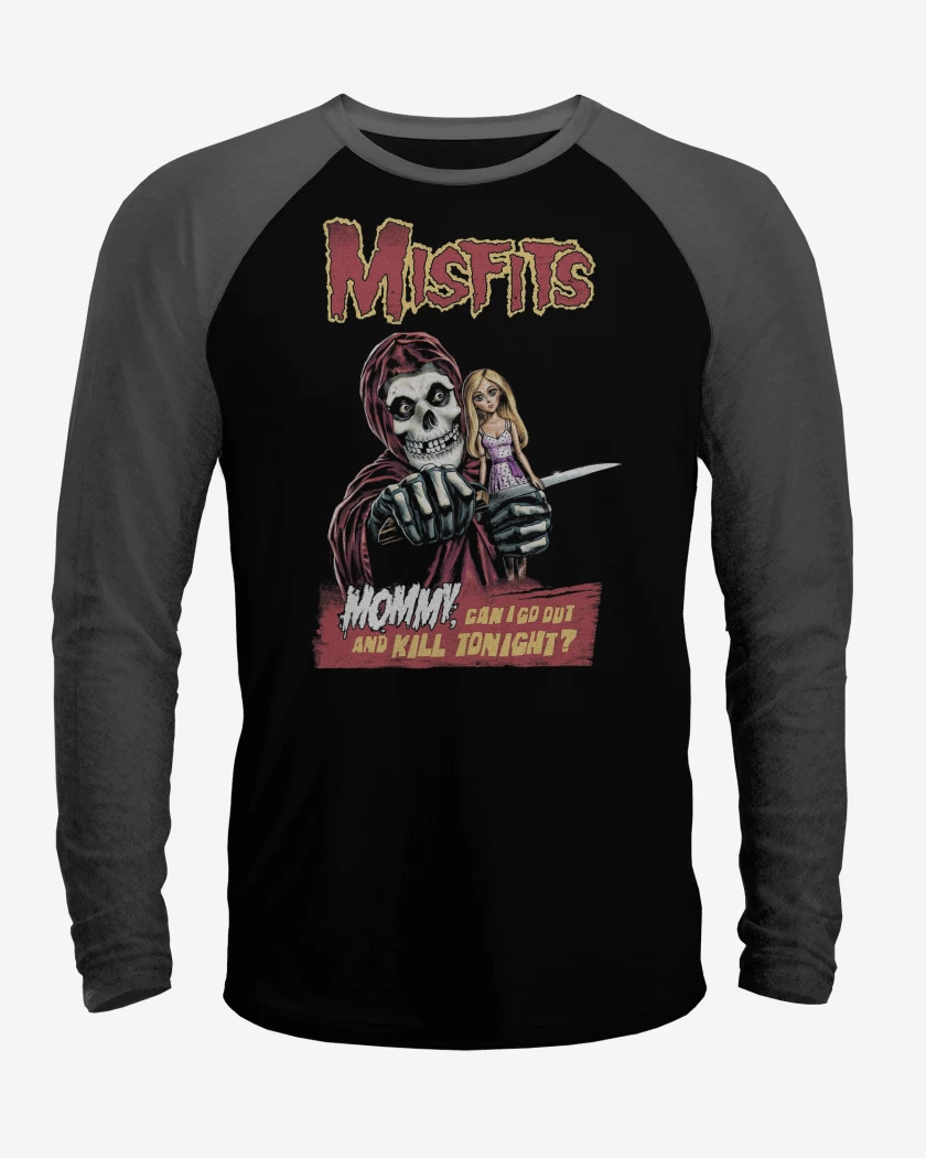 Polera Raglan Misfits Doll