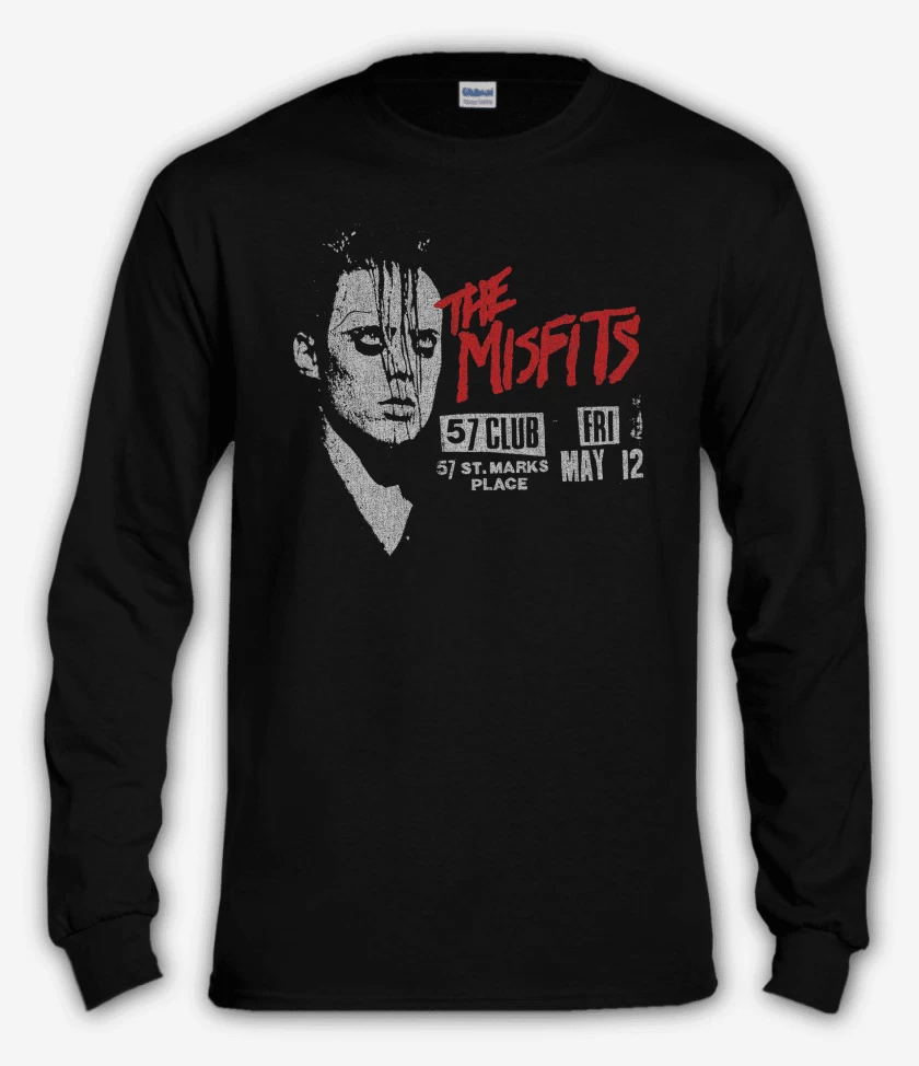 Polera manga larga Negro de Misfits Jerry Only
