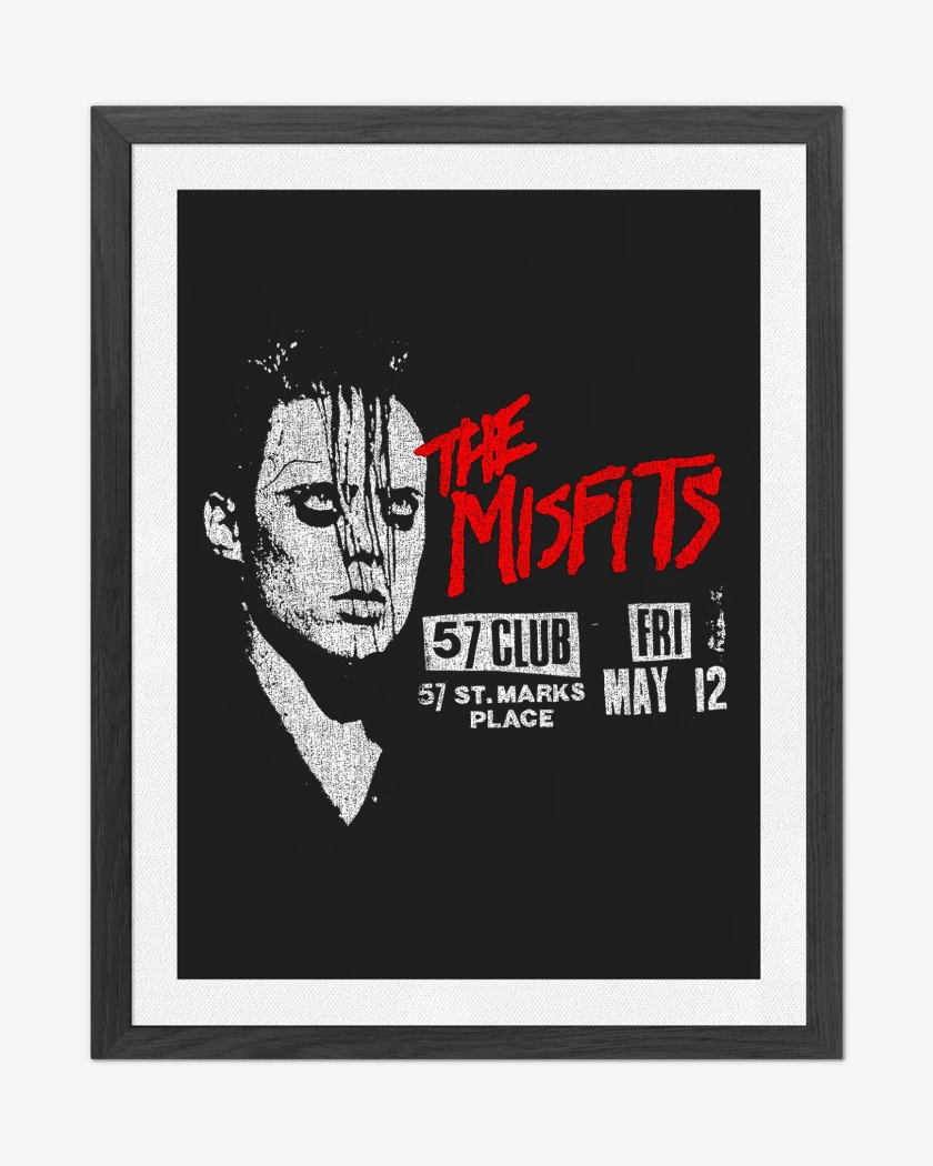 Cuadro decorativo Negro de Misfits Jerry Only